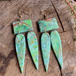 Hand painted dangles
